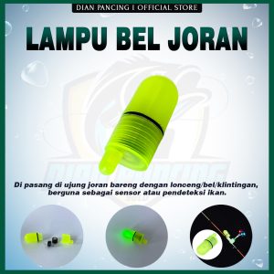 Lampu LED Bell Pendeteksi Ikan untuk Kail Pancing